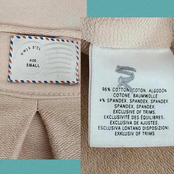 Postmark Beige Cream Sequin Beaded Boxy Fit Pailette Cardigan - Picture 5 of 5